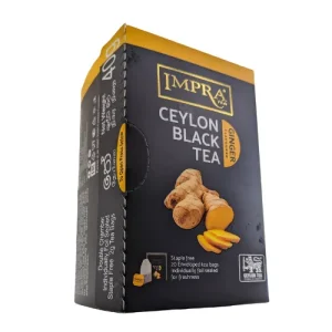 Ginger Flavoured Ceylon Black Tea gift pack – 20 tea bags