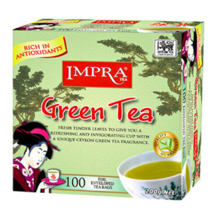 Impra Teas – Green Tea 100 tea bags Gift pack