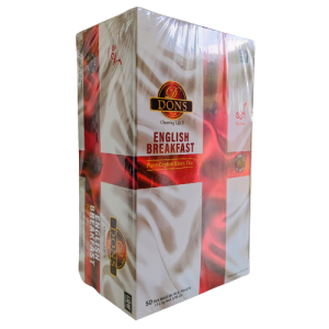 Dons Ceylon English Breakfast Tea – 50 Ceylon black tea bags