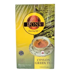 Dons Ceylon Green Tea – Foil Pouch gift pack