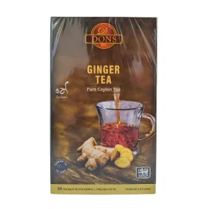 Ceylon Ginger Tea –  50 Tea bags – by Dons