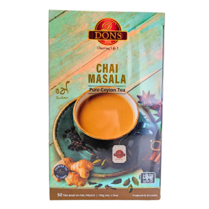 Chai Masala Tea – 50 tea bags in foil pouches