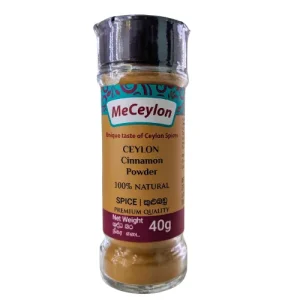 Ceylon Cinnamon Powder – 40g – MeCeylon