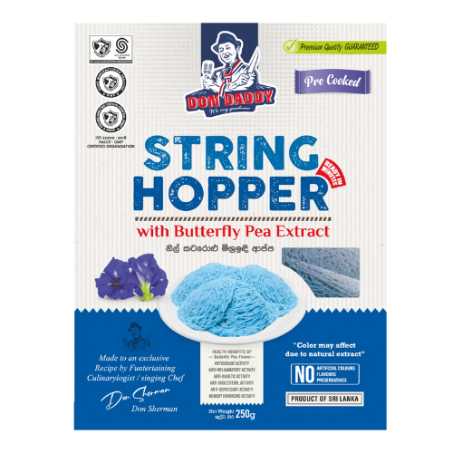 Don Daddy Butterfly Pea Pre Cooked String Hoppers Don Daddy Butterfly Pea Pre Cooked String Hoppers