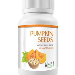 Pumpkin Seeds 90 capsules- Dietary Supplement