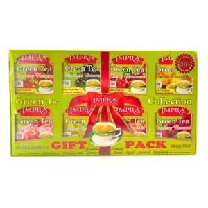 Green Tea Gift pack – Eight Flavors –  Impra Tea
