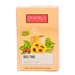 Impra Bedtime Herbal Infusion – 20 Tea Bags gift pack