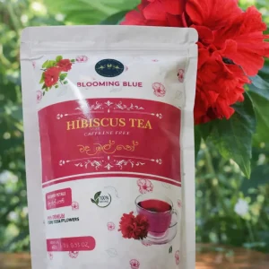 Hibiscus  Tea  – Dried Hibiscus flowers 15g – Blooming Blue