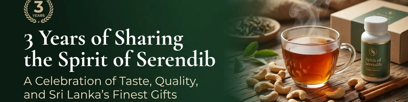Serendib ONline shop banner
